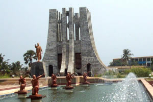 Kwame Nkrumah Mausoleum.